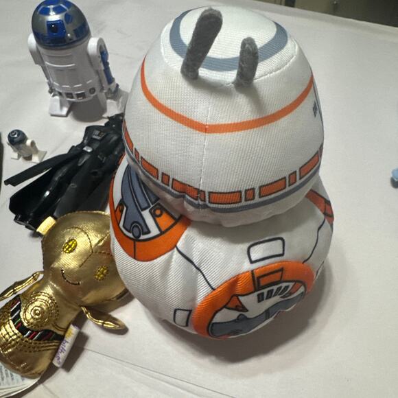 Star Wars Toys Lot action figures Lego Itty Bitty C-3PO Darth Vader R2D2 BB-8 - Picture 12 of 12